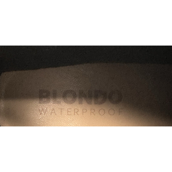 Blondo Raniah Dark Brown Suede Waterproof Ankle Boots Booties Size 9.5M New $180 - Picture 12 of 14